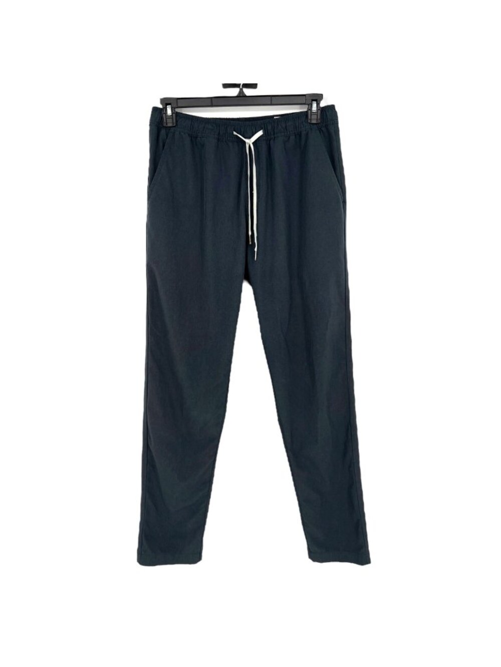 Fair Harbor The One Mens Pull On Drawstring Waist Dark Blue Gray Size Large